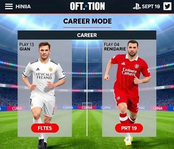 Career mode guide for Football Superstars of India showing optimal player development path